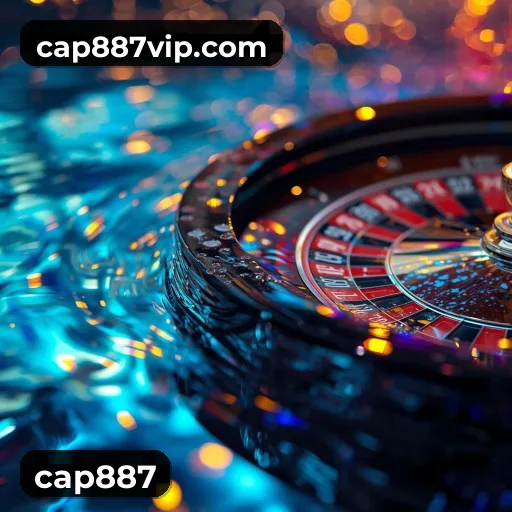 cap887 App home screen with mobile slots and casino categories